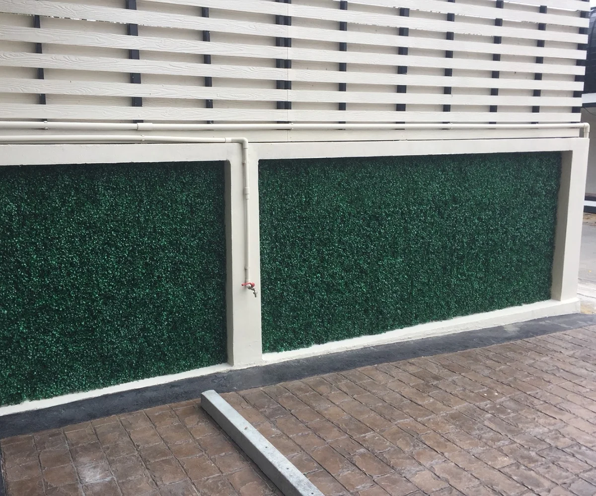 หญ้าตีนเป็ด หญ้าเทียมแต่งบ้านยอดฮิต