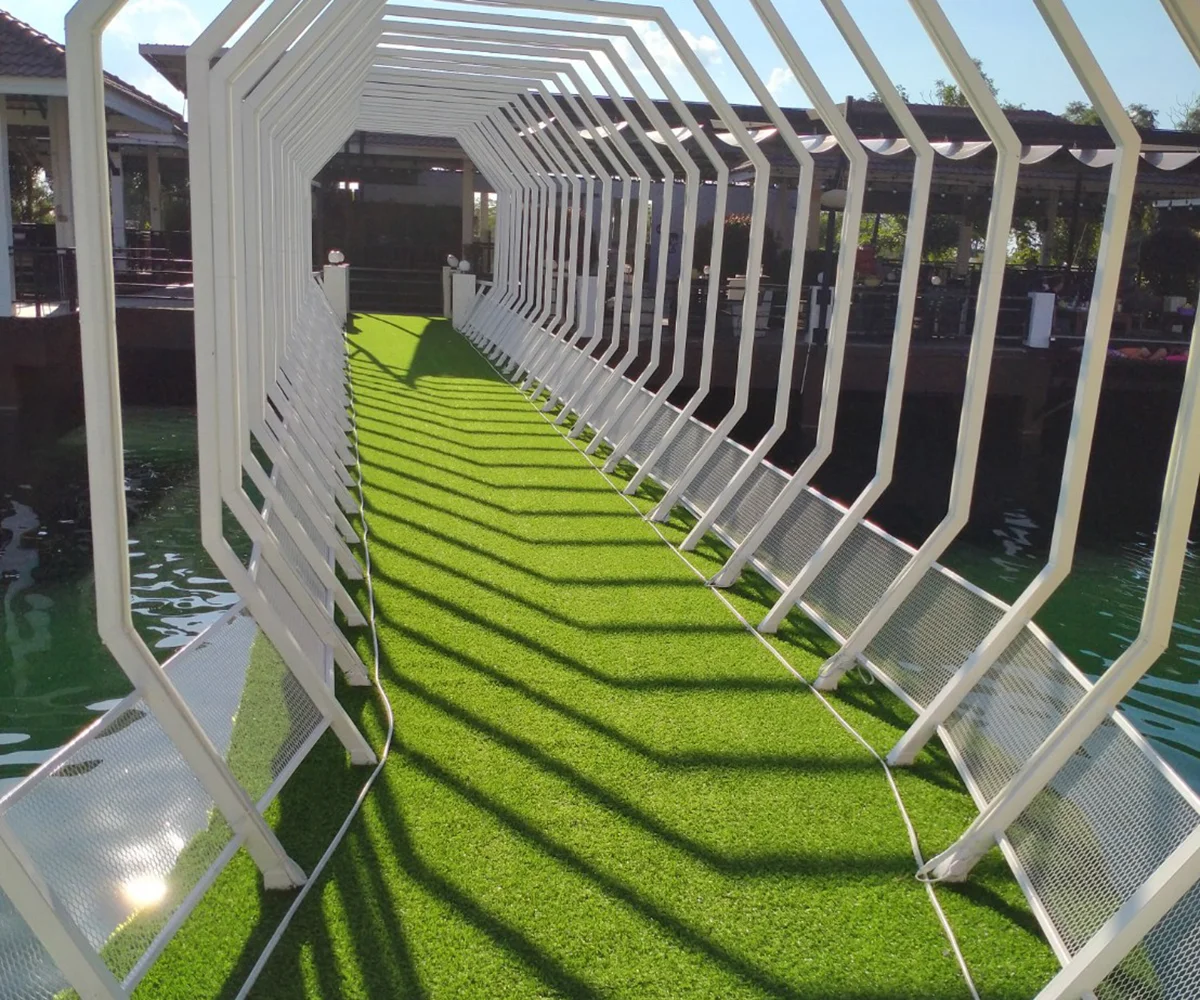 หญ้าเทียมกับงานโรงแรมและรีสอร์ต สร้างภาพลักษณ์ระดับพรีเมียม