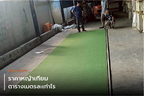 ราคาหญ้าเทียม ตารางเมตรละเท่าไร